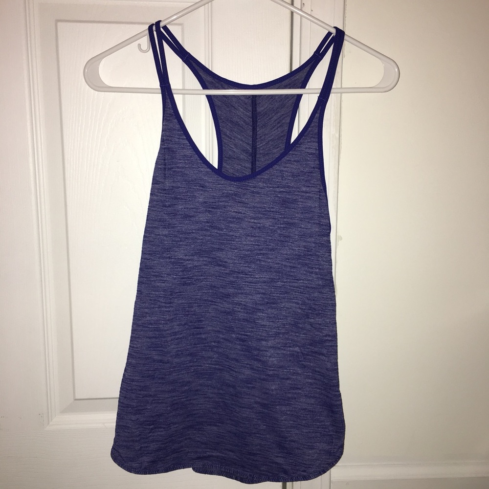 LULULEMON ACTIVE TANK (BLUE) SIZE 4