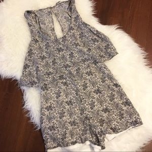 ZARA patterned romper