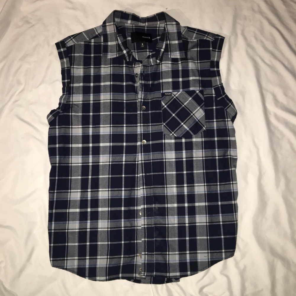 Checkered Harley button up