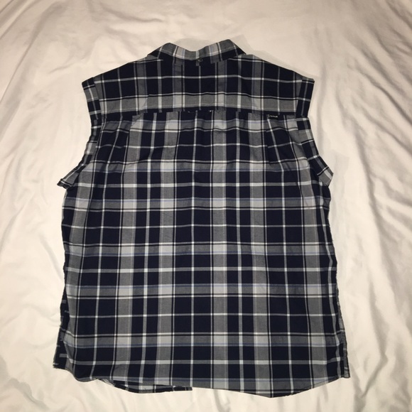 Checkered Harley button up - Picture 3 of 4