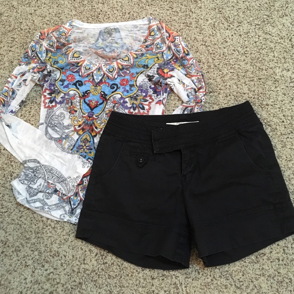 Level 99 black shorts. Size 27.