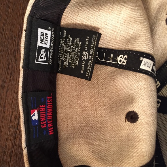 Yankees Hat Army/Tan Rare Baseball Hat - Like New - Picture 4 of 4