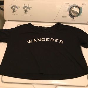 Wanderer Cropped Tee Wanderer Cropped Tee