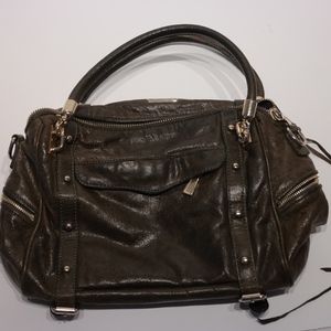 Rebecca Minkoff Olive Green Leather Cupid Satchel Rebecca Minkoff Olive Green Leather Cupid Satchel