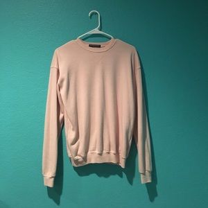 Light Pink Brandy Melville Sweatshirt Light Pink Brandy Melville Sweatshirt