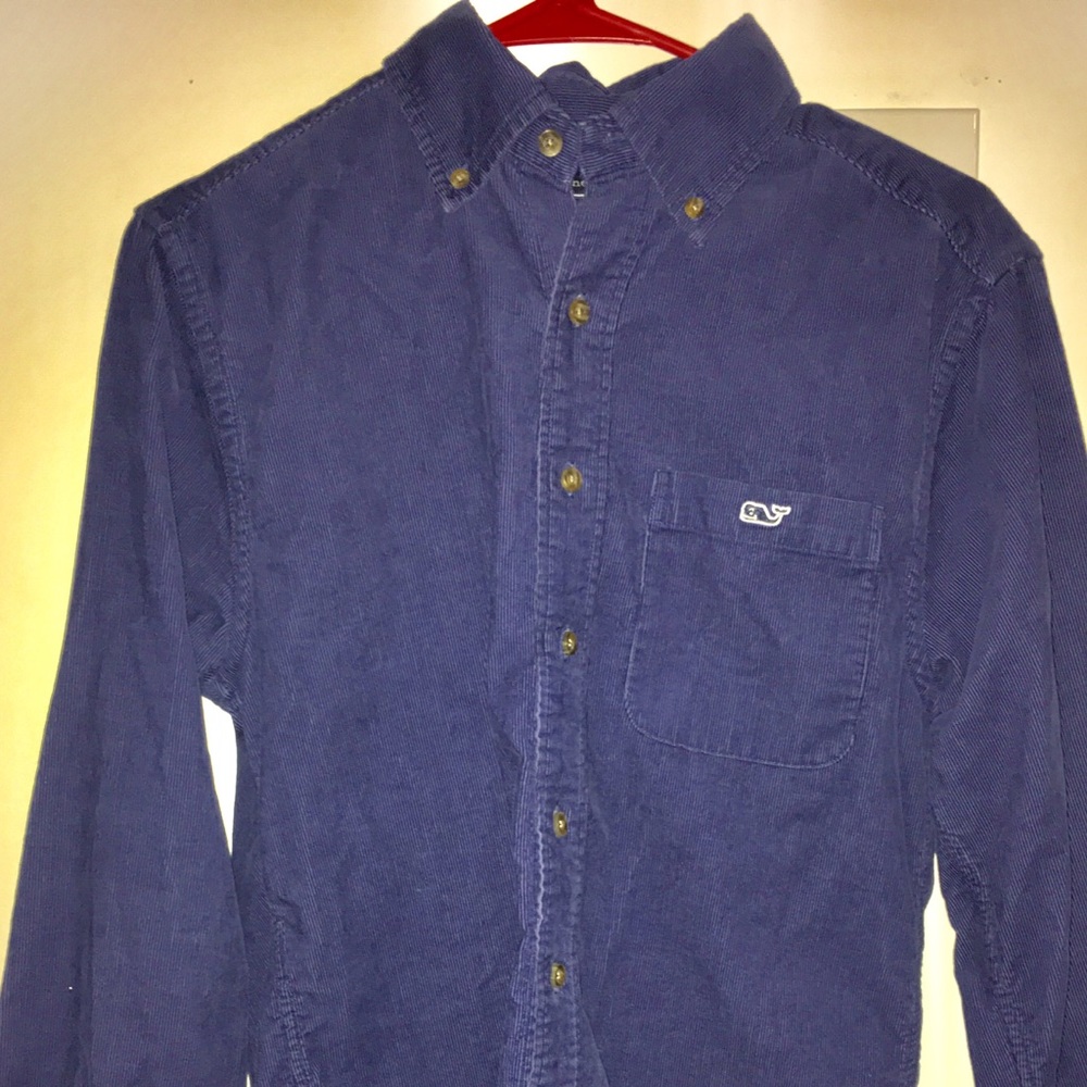 Vineyard Vines "Slim Fit Corduroy Tucker Shirt"