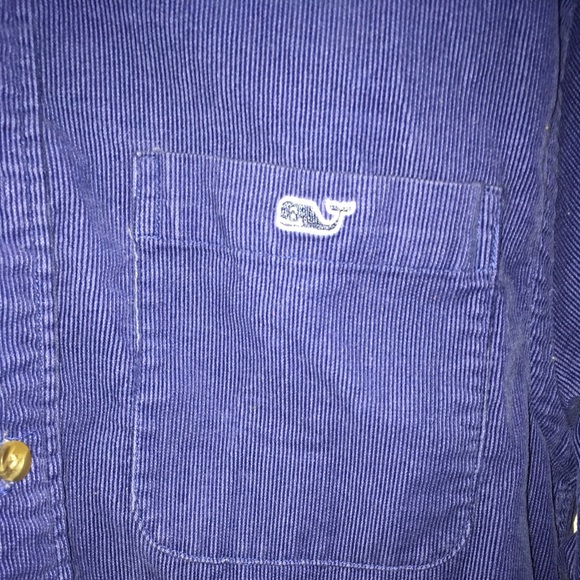 Vineyard Vines "Slim Fit Corduroy Tucker Shirt" - Picture 2 of 4