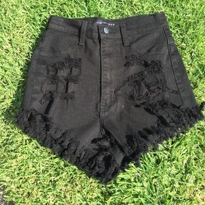 What the fray? booty shorts