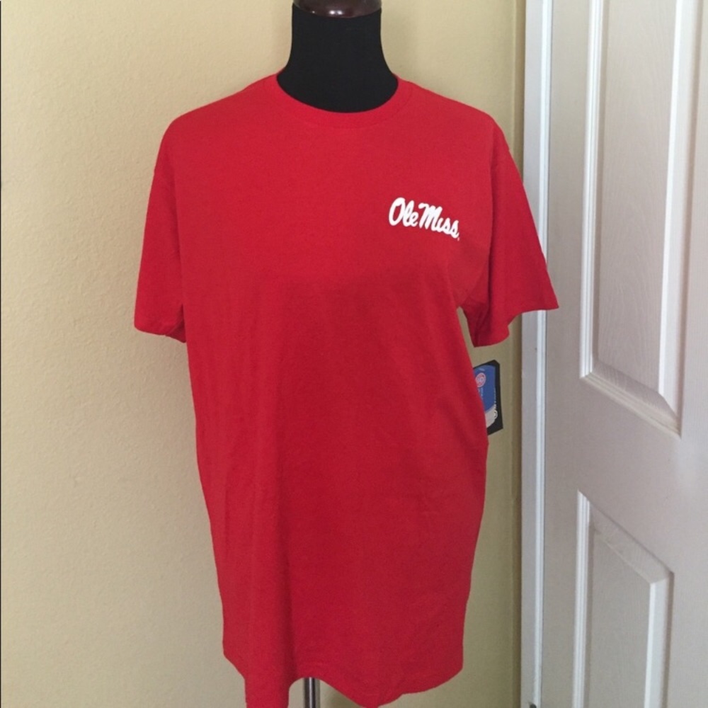 NEW OLE MISS MISSISSIPPI UNIVERSITY MENS TSHIRT