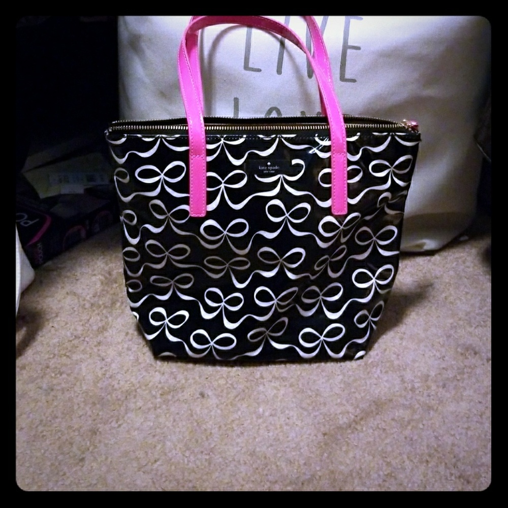 Kate Spade vinyl bag