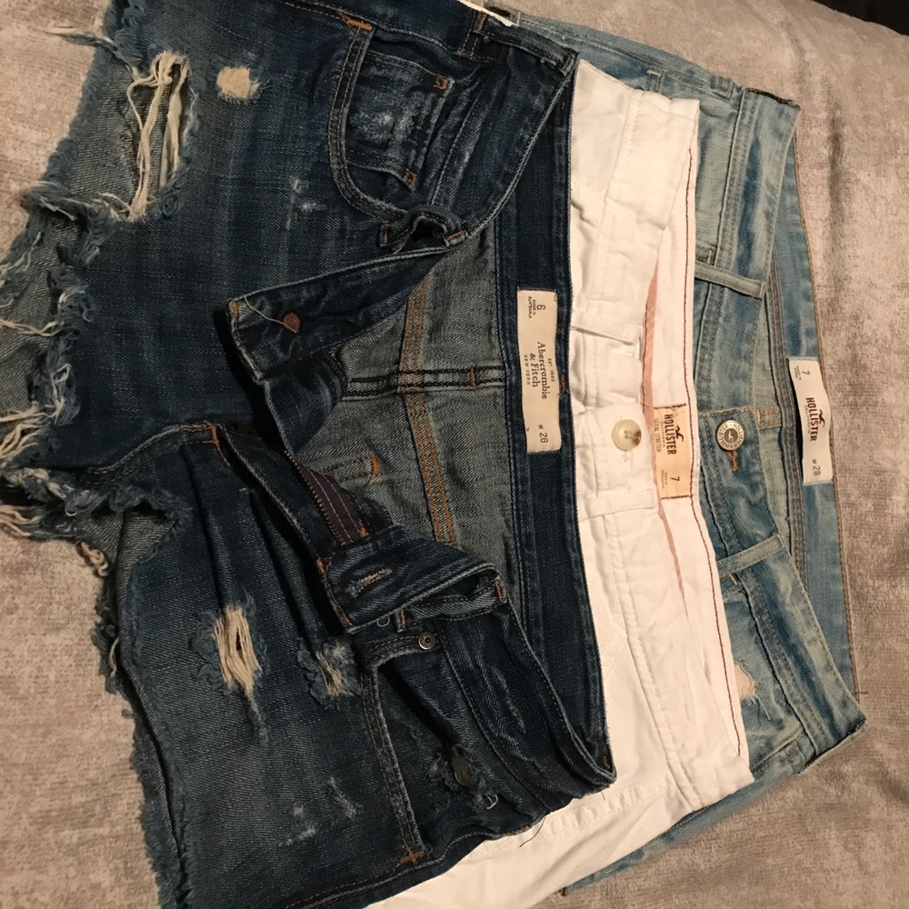 Hollister & Abercrombie shorts bundle!