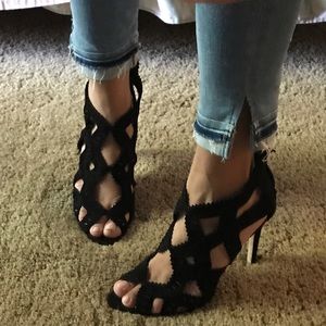 Zara cage heels Zara cage heels