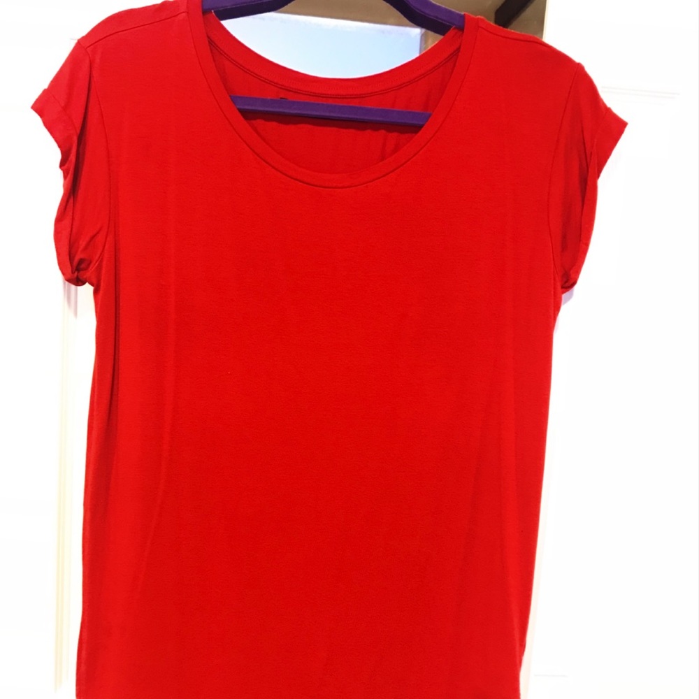 Red All Saints top