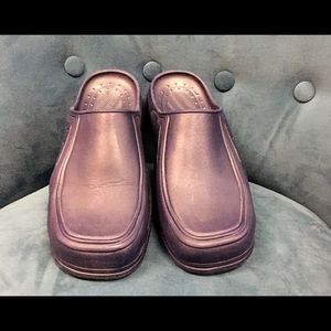 Garden shoes, lightweight, Navy, Sz 10