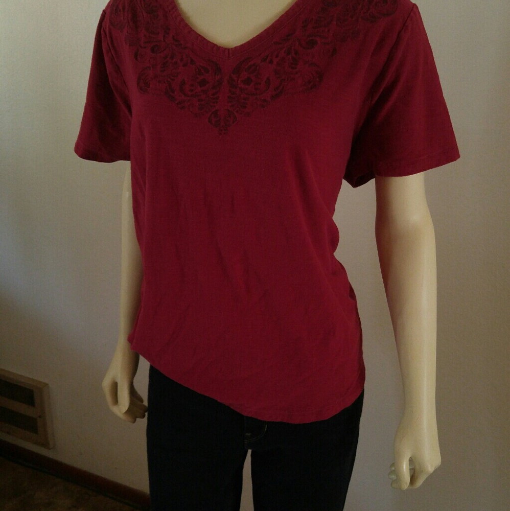 ,✴️SOLD✴️ Maroon top
