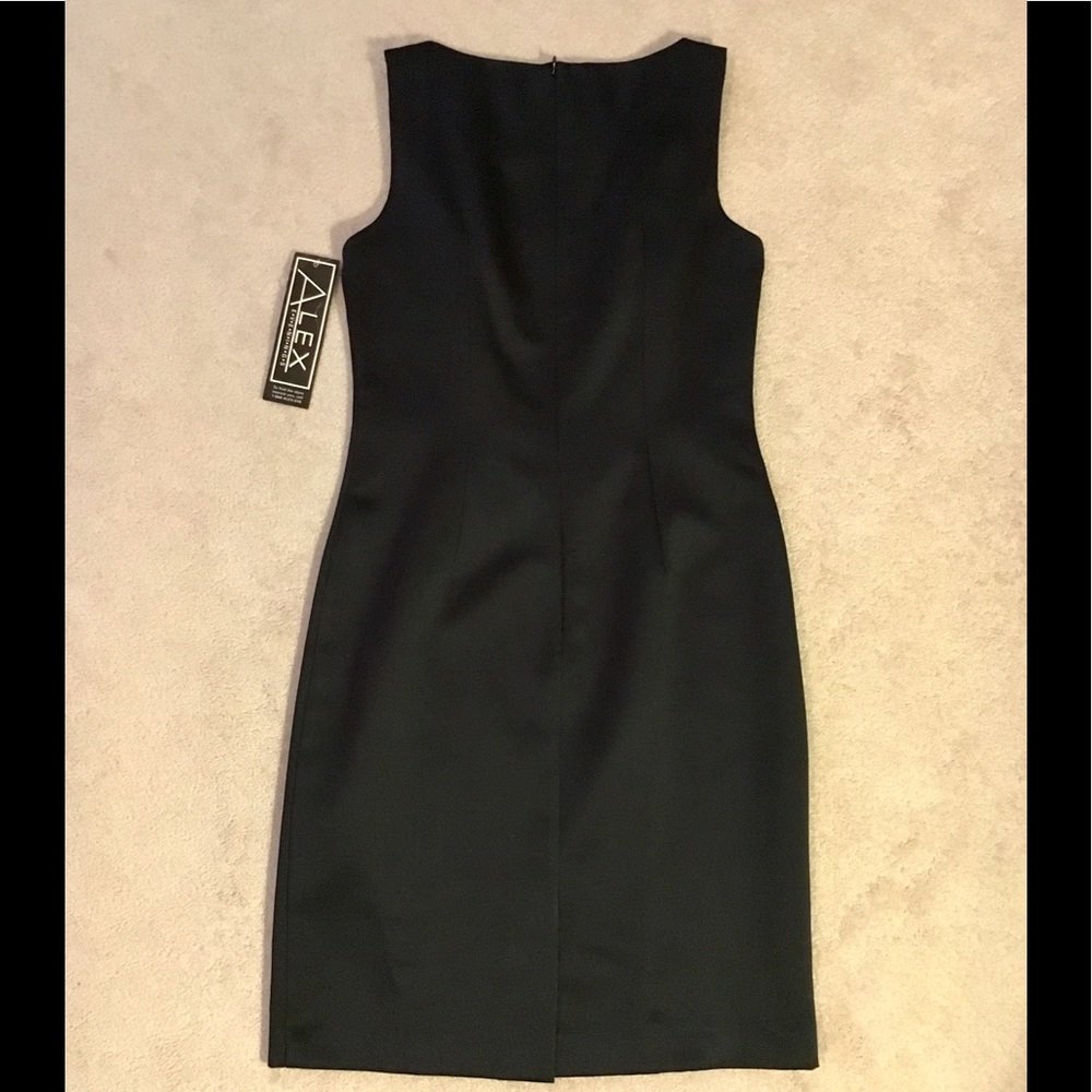 Alex Evening Black Dress NEW - Picture 2 of 5