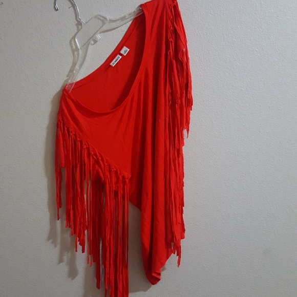 Cato Tops - Nwot Country cowgirl Fringe top