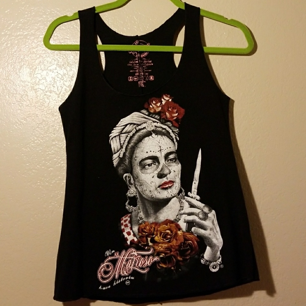 Frida Kahlo Print-Tank top [New]