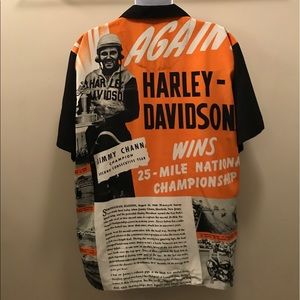 Harley-Davidson Button Down Printed Shirt