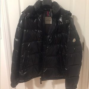 MONCLER MAYA DOWN HOODED JACKET
