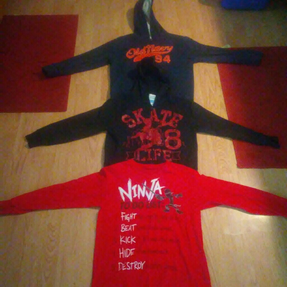 Boys shirts/hoodies