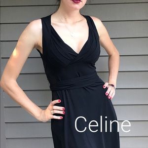 👠🐩 Celine little black dress. Elegance defined!