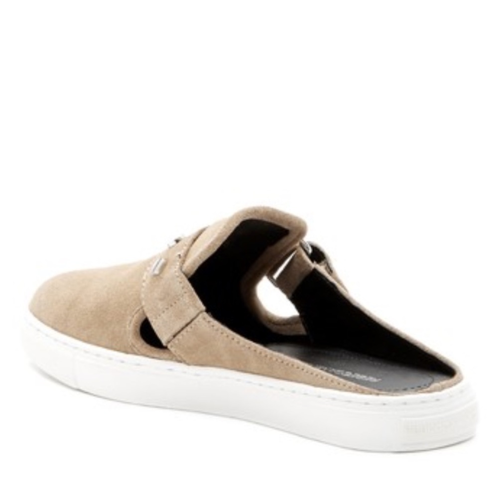 🆕 Rebecca Minkoff tan suede slip-on shoes