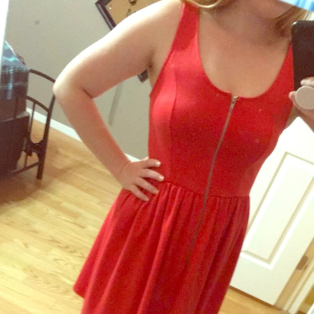 Pink/Red dress!!