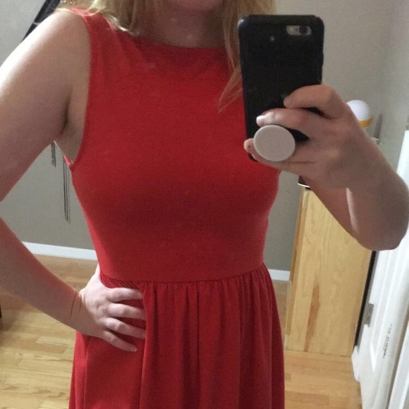 Pink/Red dress!! - Picture 3 of 3