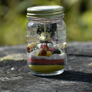 Mouse couple Scented Gel Candle