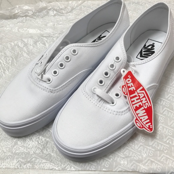 Vans Shoes - Vans Authentic White/White