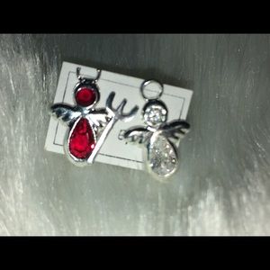 Devil/angel earrings