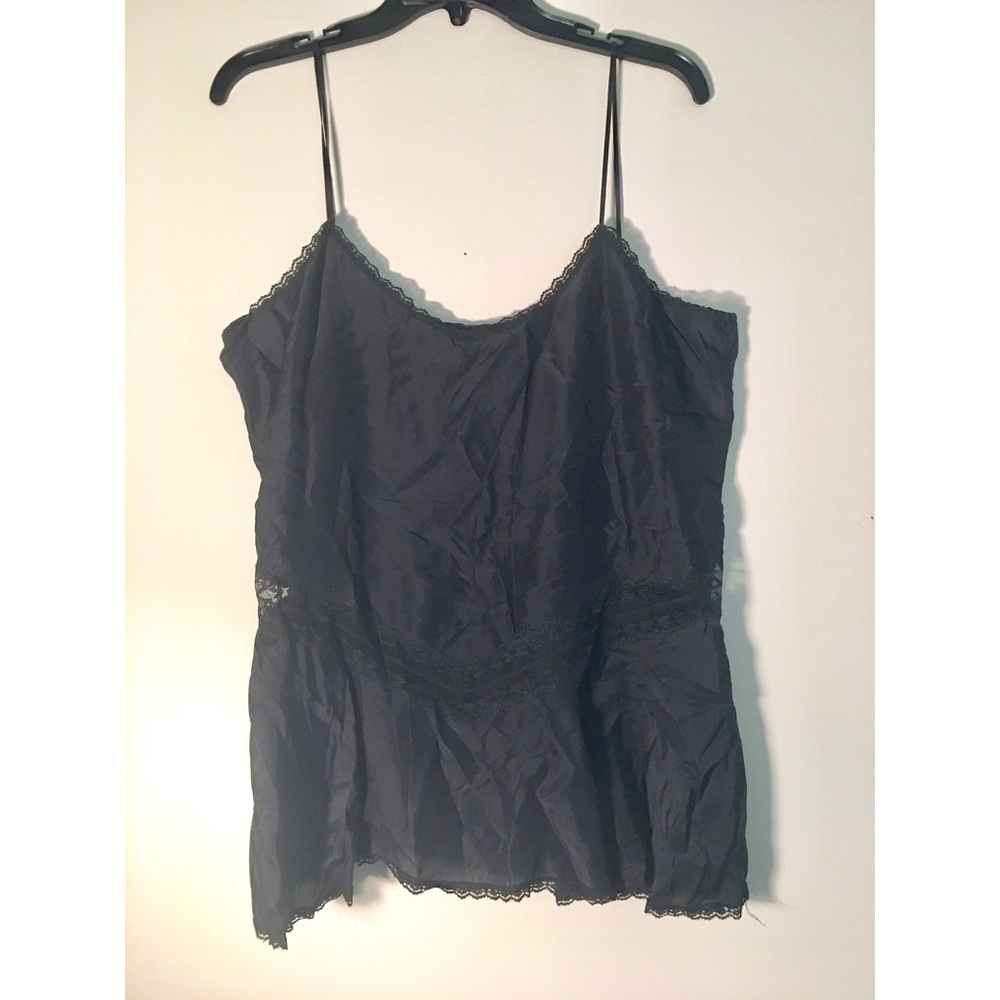 Free People Lace and Satin Tank