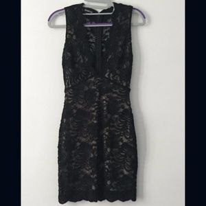 Bebe black lace evening dress,part ,night out,xxs Bebe black lace evening dress,part ,night out,xxs