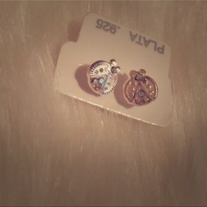 Caterpillar earrings