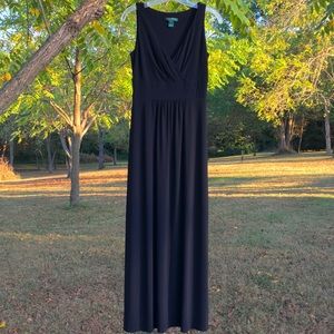 ✨Ralph Lauren Sleeveless Full Length Black Dress✨ ✨Ralph Lauren Sleeveless Full Length Black Dress✨