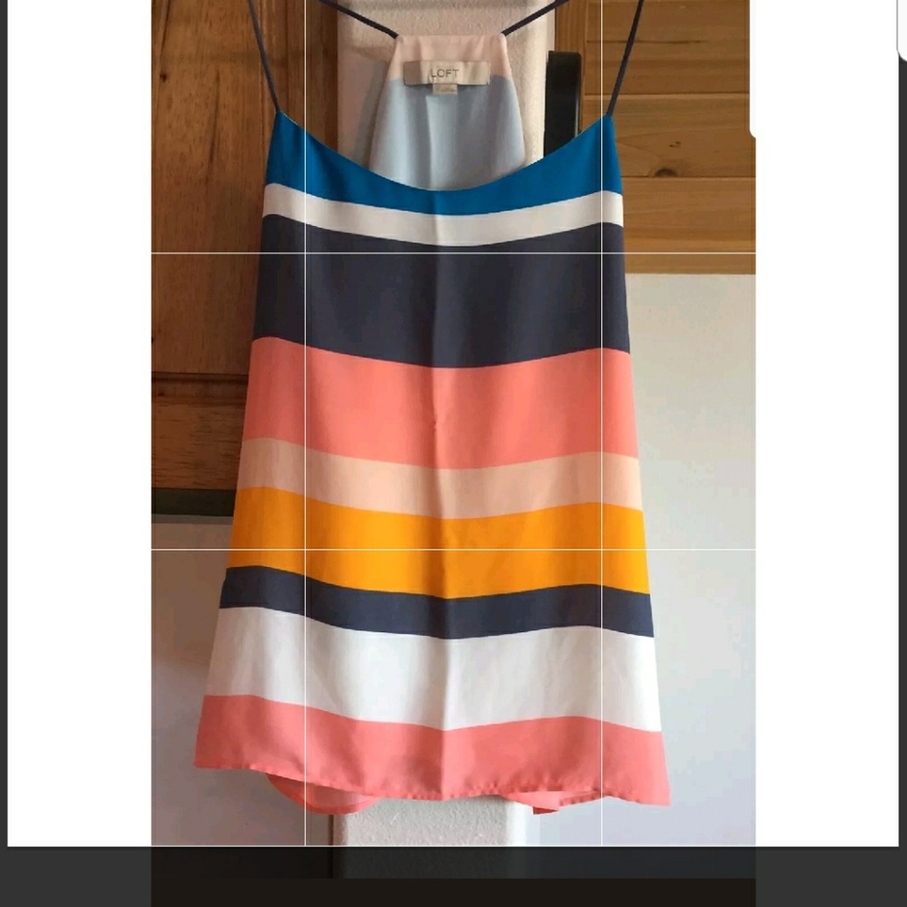 Bundle 2/$26-LOFT colorblock top