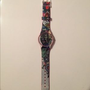 Swatch limited edition "olaf hajek" flowerhead