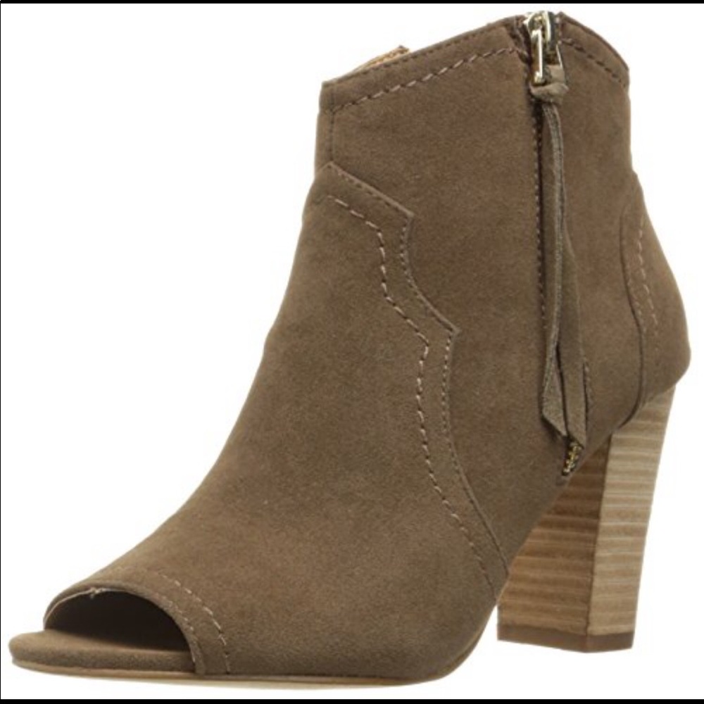 Xoxo Barron Peep Toe Ankle Boot