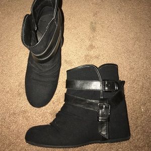 Aldo Wedge Ankle Boots