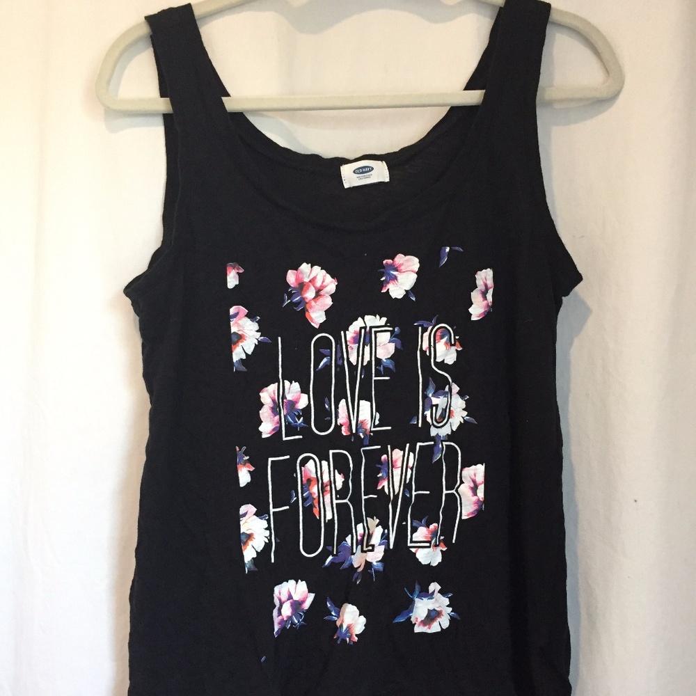 Black Muscle Tee