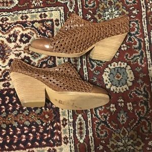Jeffrey Campbell Woven Mules