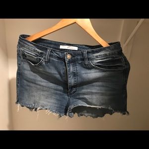 High waisted shorts