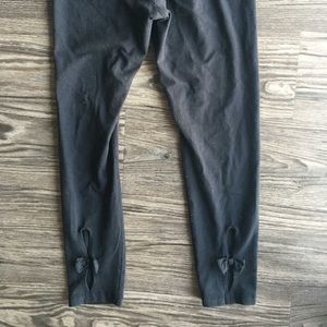 Black Aerie Bow Leggings