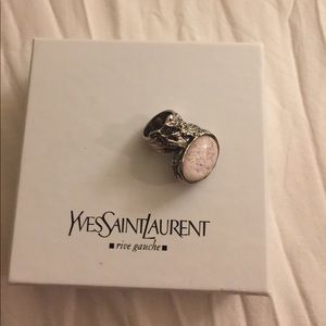 YSL pink arty ring