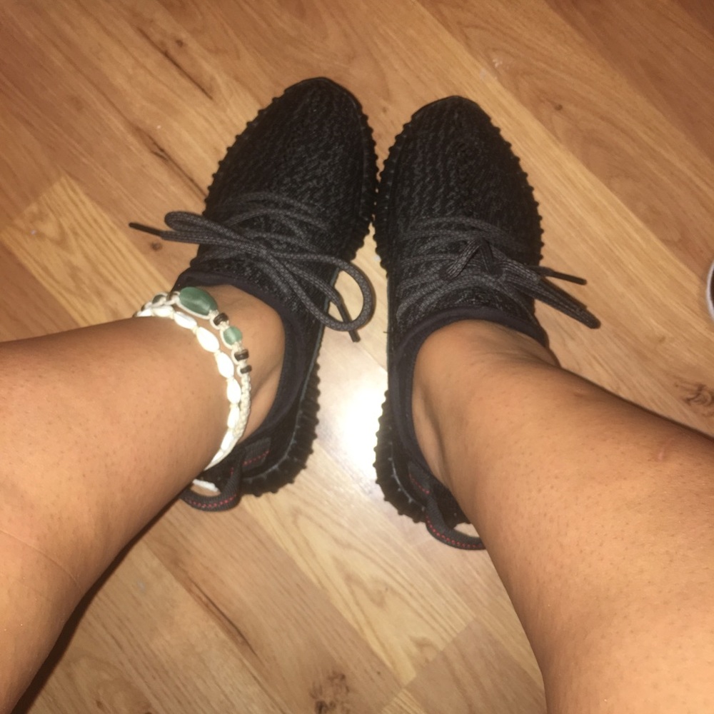 Yeezy boost pirate black!!!