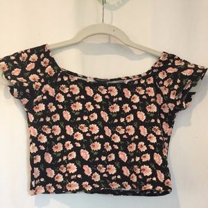 Floral Crop Top Floral Crop Top