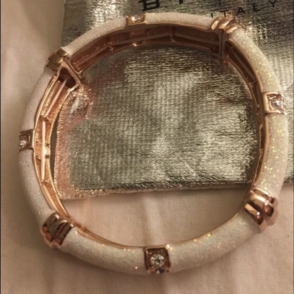 Bysimon italian brand white bracelet