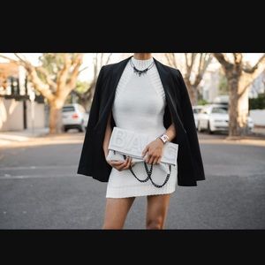 Elle Tarplin Leather "Bang" Purse