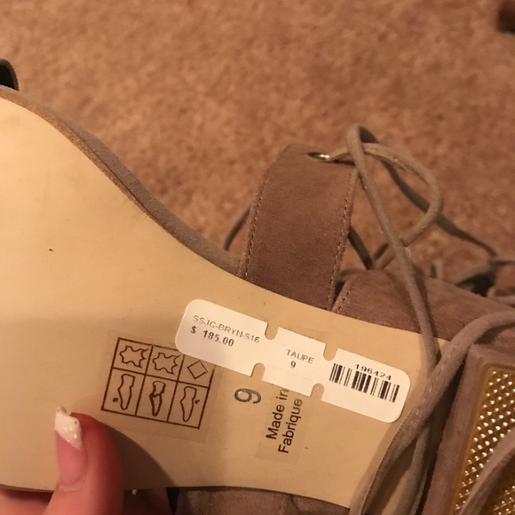 jeffery campbell leather suede gladiator sandals - Picture 8 of 8